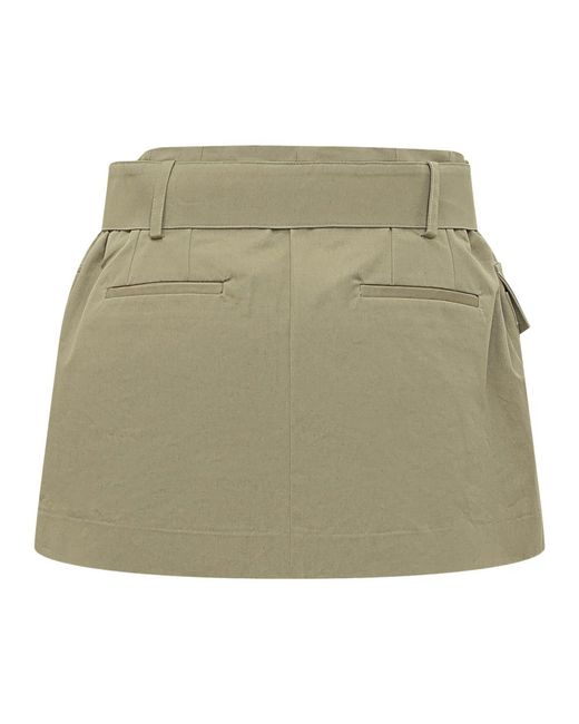IRO Green Short Skirts