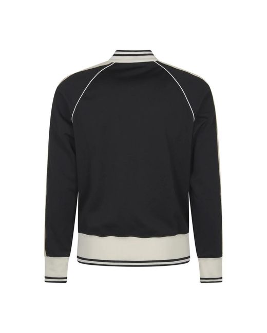 Palm Angels Black Zip-Throughs for men
