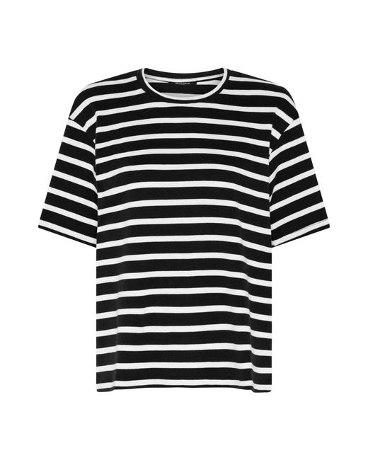 Bruuns Bazaar Iguanurabbbasic Tee in het Black