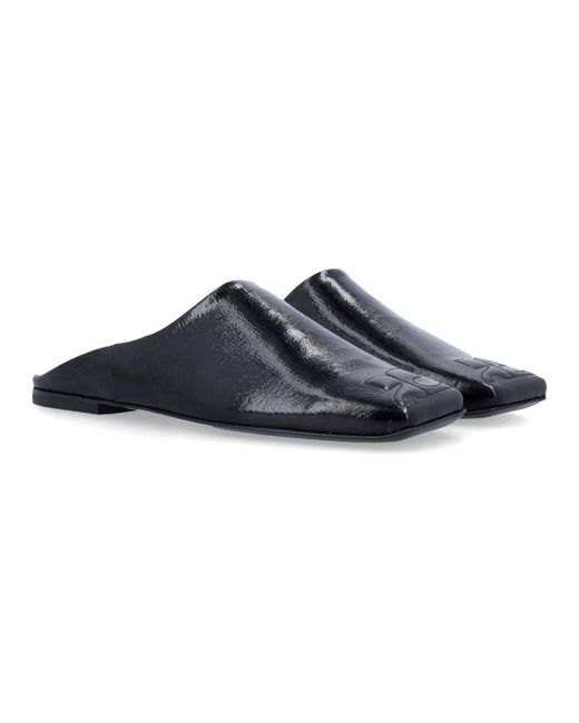 Courreges Blue Mules