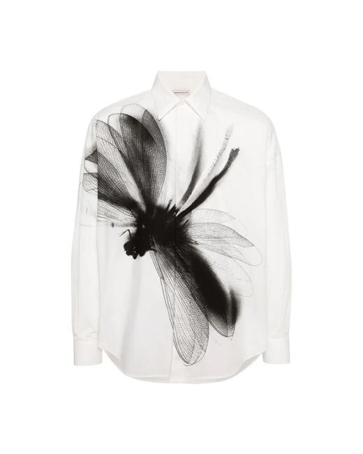 Alexander McQueen White Casual Shirts for men