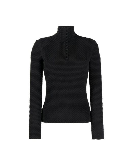 Sweatshirts, Mujer, Talla Ferragamo de color Black