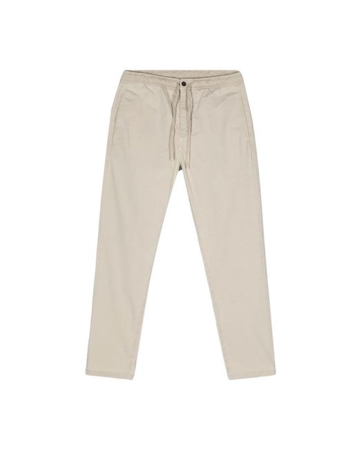 Trousers > slim-fit trousers Ecoalf pour homme en coloris Natural
