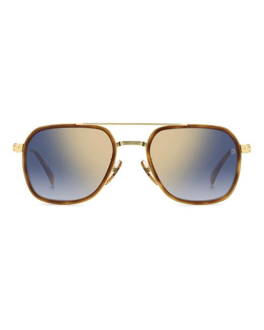 David Beckham Metallic Sunglasses