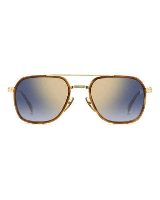 David Beckham Metallic Sunglasses