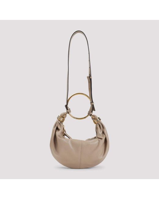Chloé Brown Braune Schultertasche Stilvolle Damen