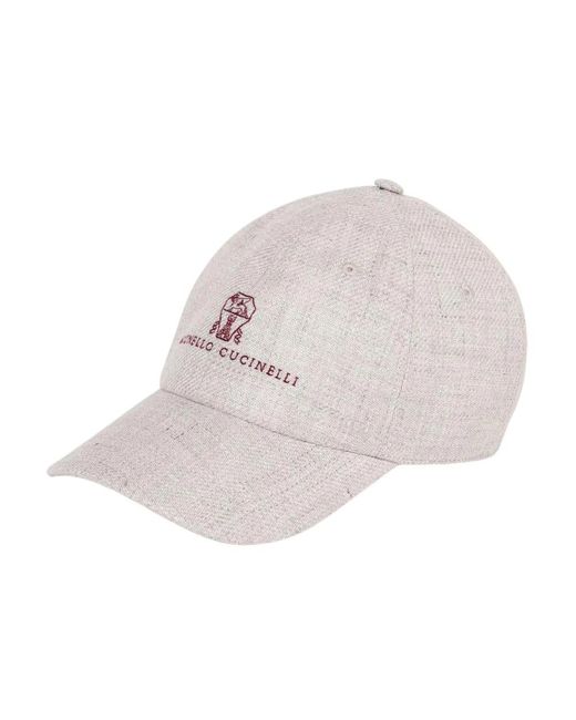Caps Brunello Cucinelli pour homme en coloris Natural