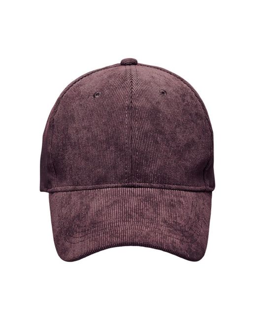 Only & Sons Mütze cord in Purple für Herren