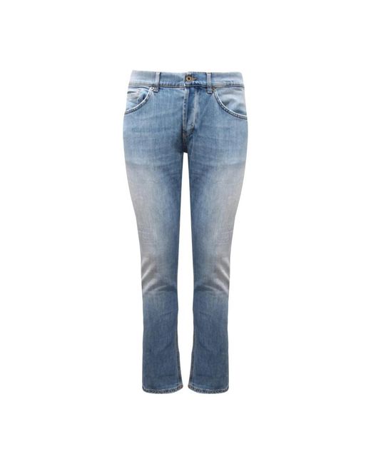 Dondup Blue Slim Fit Jeans for men