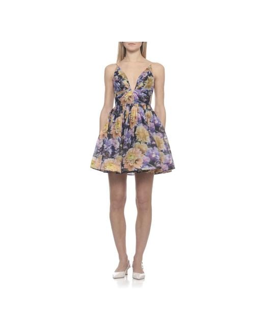 Zimmermann Blue Short Dresses