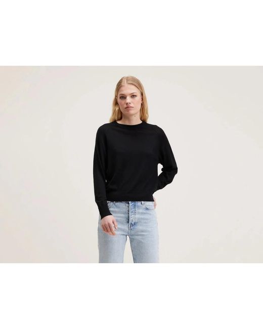 Bellerose Black Round-Neck Knitwear