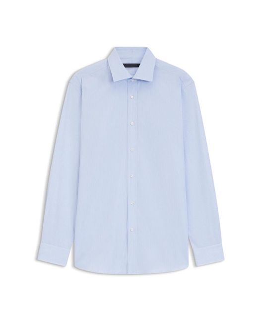 Boss Blue Casual Shirts for men