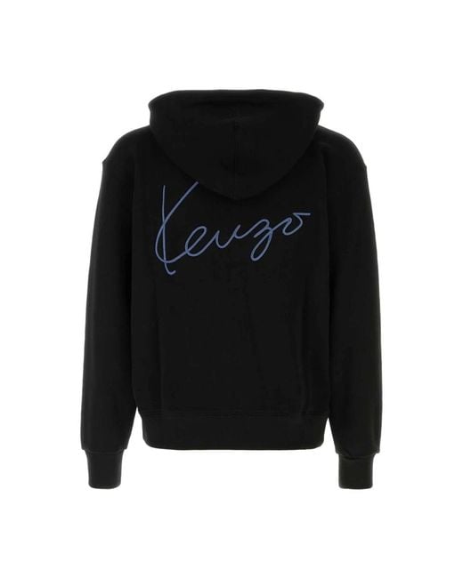 KENZO Black Zip-Throughs for men