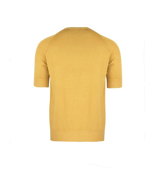 Lubiam Yellow T-Shirts for men