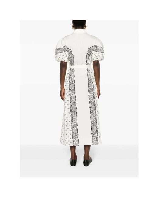 Chloé Shirt Dresses in het White