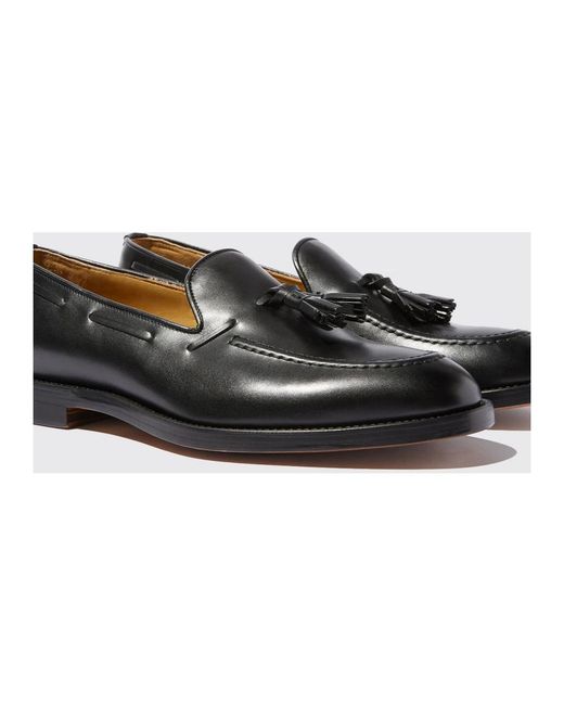 Loafers di Scarosso in Black da Uomo