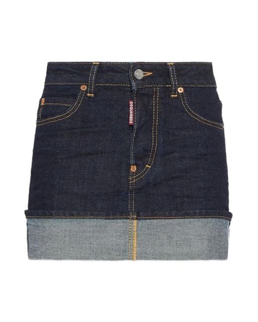 DSquared² Blue Denim Skirts