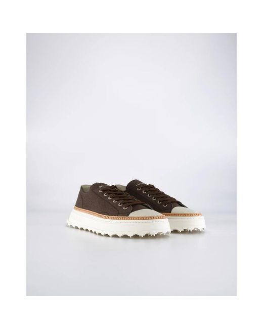Be Positive Brown Sneakers for men