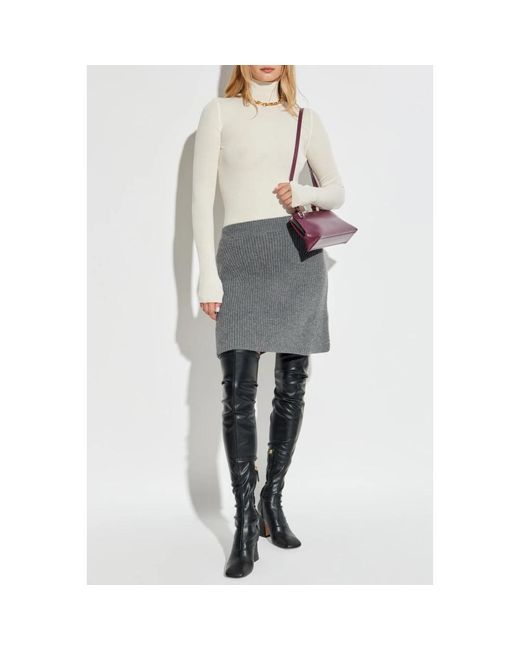 Jil Sander Short Skirts in het Gray