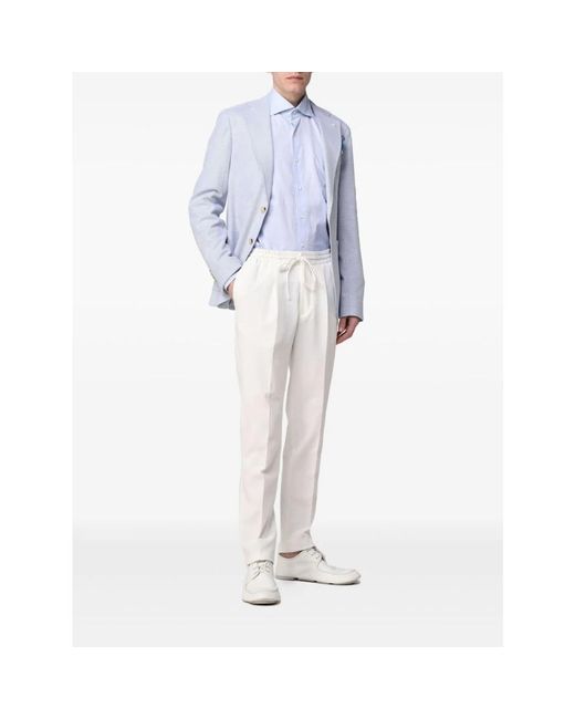 Manuel Ritz 82 Cotton Jacket in het Blue voor heren
