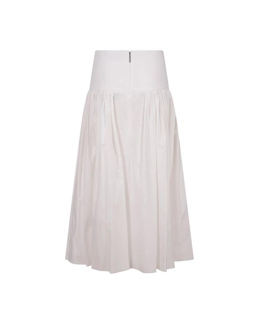 Skirts > midi skirts MSGM en coloris White