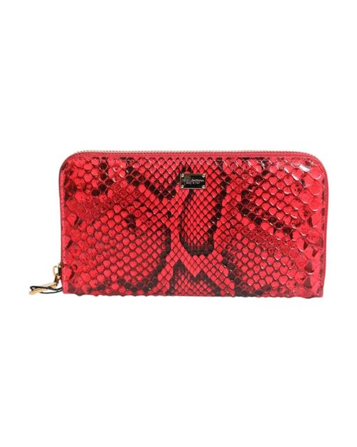 Dolce & Gabbana Wallets & Cardholders in het Red