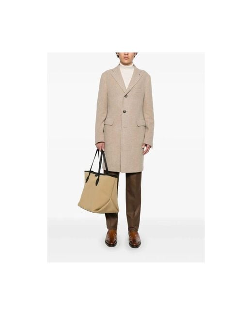 Single-Breasted Coats Tagliatore de hombre de color Natural
