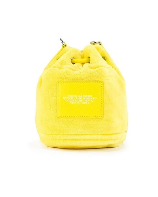 Marc Jacobs Yellow The Bucket Bag Terry Crossbody Bag Purse