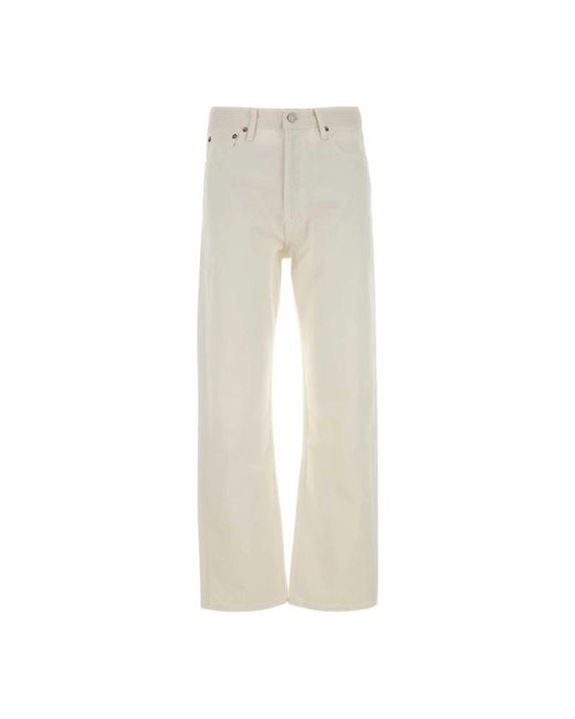 Agolde Natural Straight Jeans