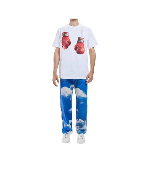 Moschino White T-Shirts for men