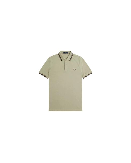 Fred Perry Green Polo Shirts for men