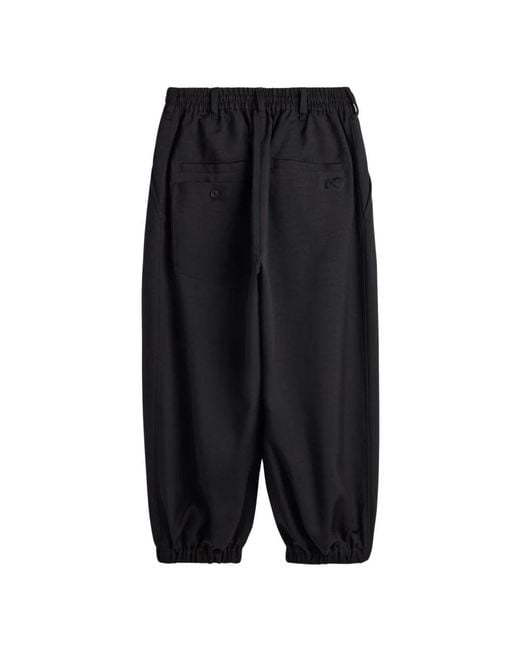 Y-3 Black Sweatpants for men
