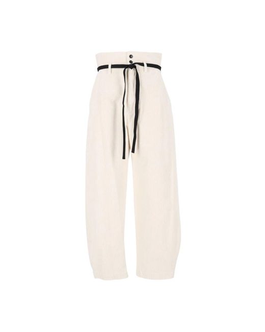 Barena Natural Tapered Trousers
