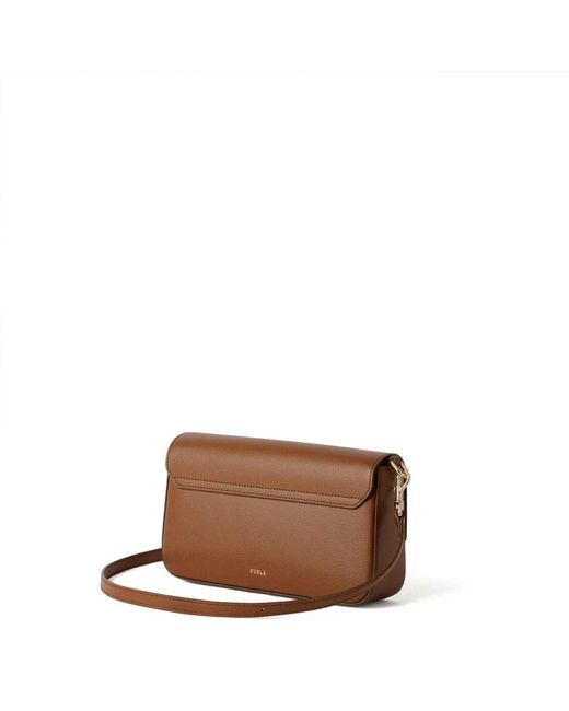 Furla Brown Cross Body Bags
