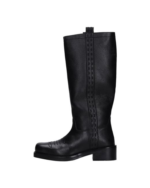 Emanuélle Vee Schoenen ,Zwart ,Laarzen Zwart in het Black