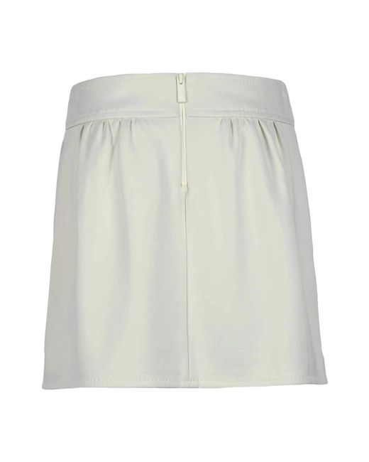 Max Mara Short Skirts in het Natural