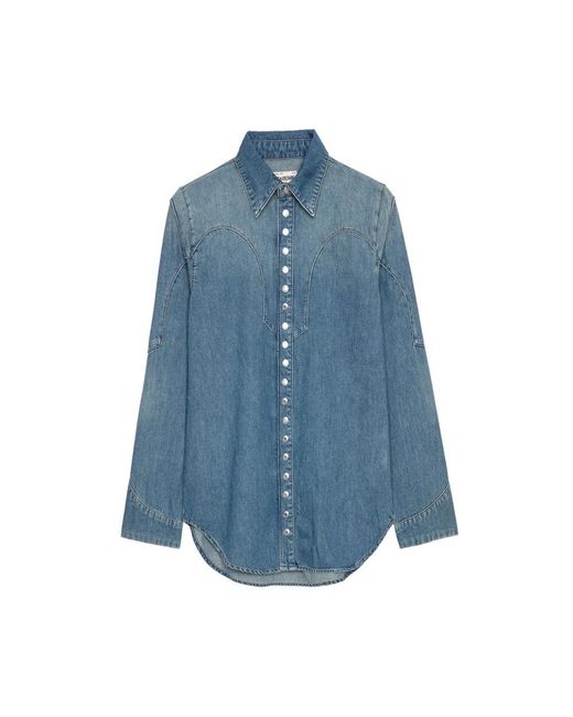 Zadig & Voltaire Blue Shirts