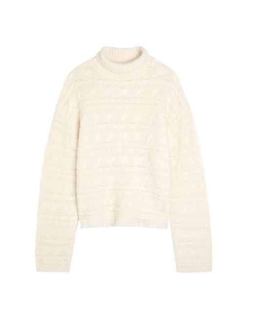 Guest In Residence White Cashmere Knitwear