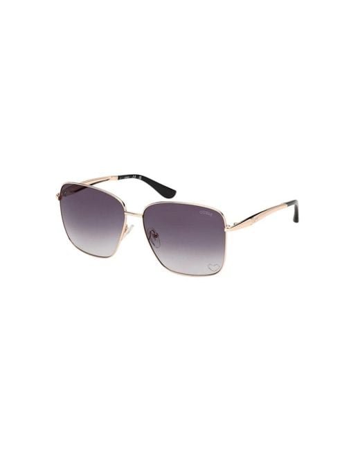 Guess Purple Sunglasses