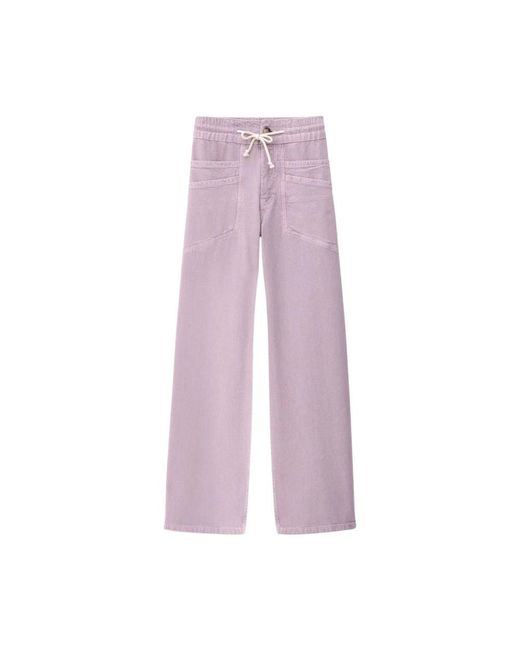 Ba&sh Broeken ,Paars ,Pant Fima in het Purple