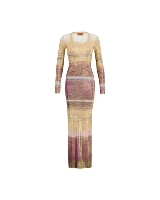 Missoni Natural Knitted Dresses