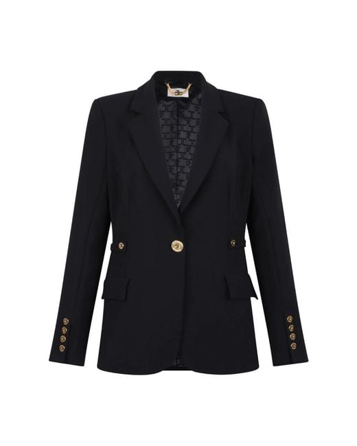 Elisabetta Franchi Blue Blazers