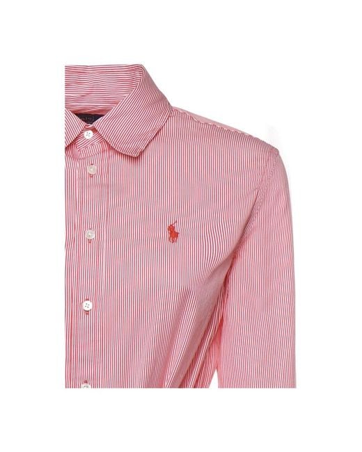 Polo Ralph Lauren Pink Shirt Dresses