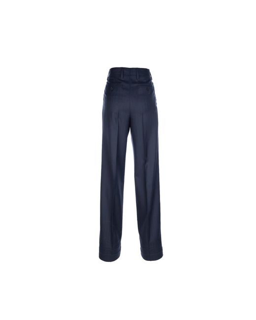 Prada Tapered Broeken in het Blue