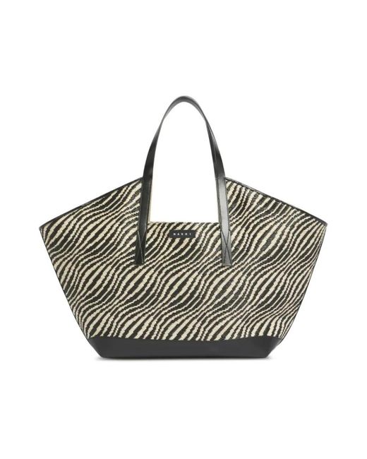 Marni Gray Tote Bags