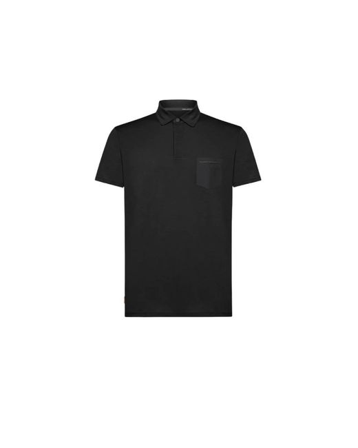 Rrd Tops ,Zwart ,Katoen Zwarte Polo Revo Shirt in het Black voor heren