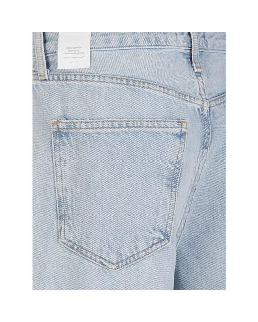 Agolde Blue Wide Jeans