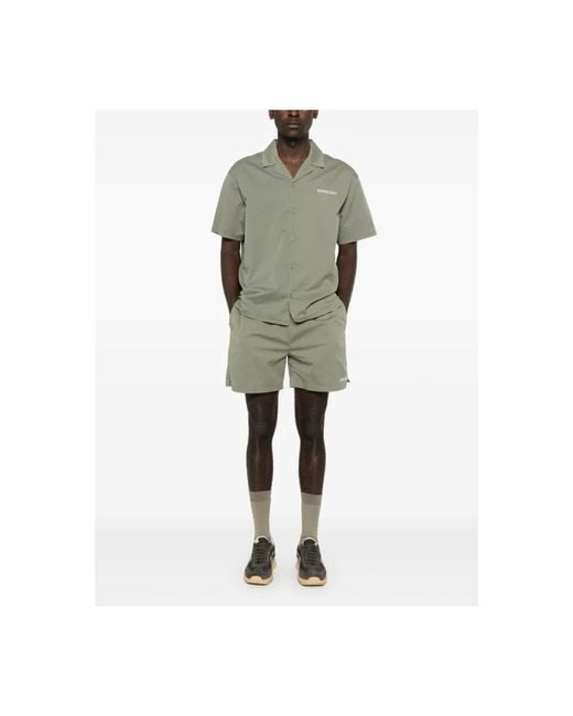 Represent Korte Broeken ,Groen ,Katoen Serif Stijl Shorts in het Green voor heren