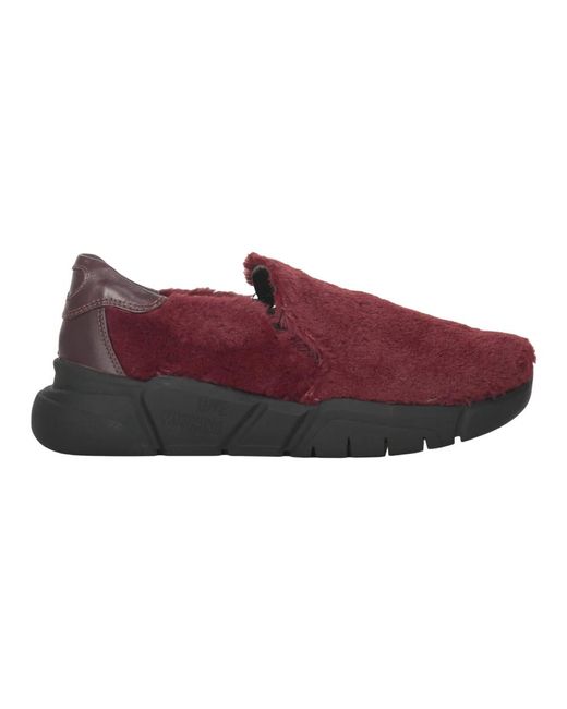 Moschino Red Sneakers