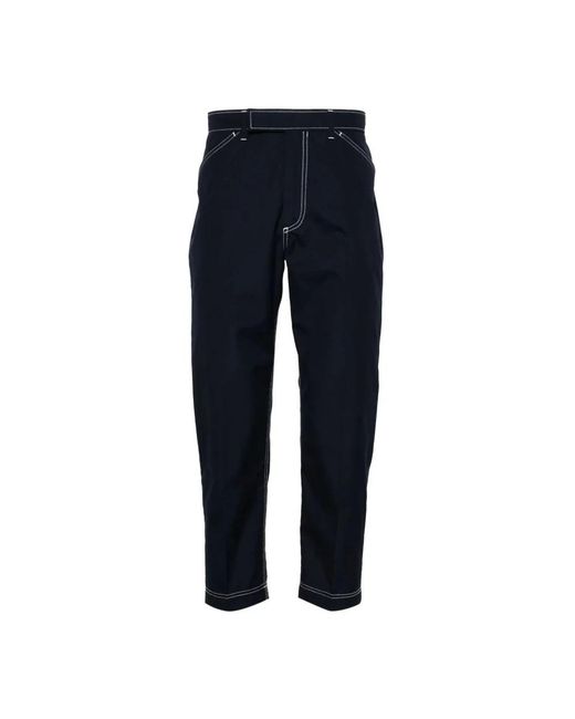Thom Browne Prestitched Pants in het Blue voor heren